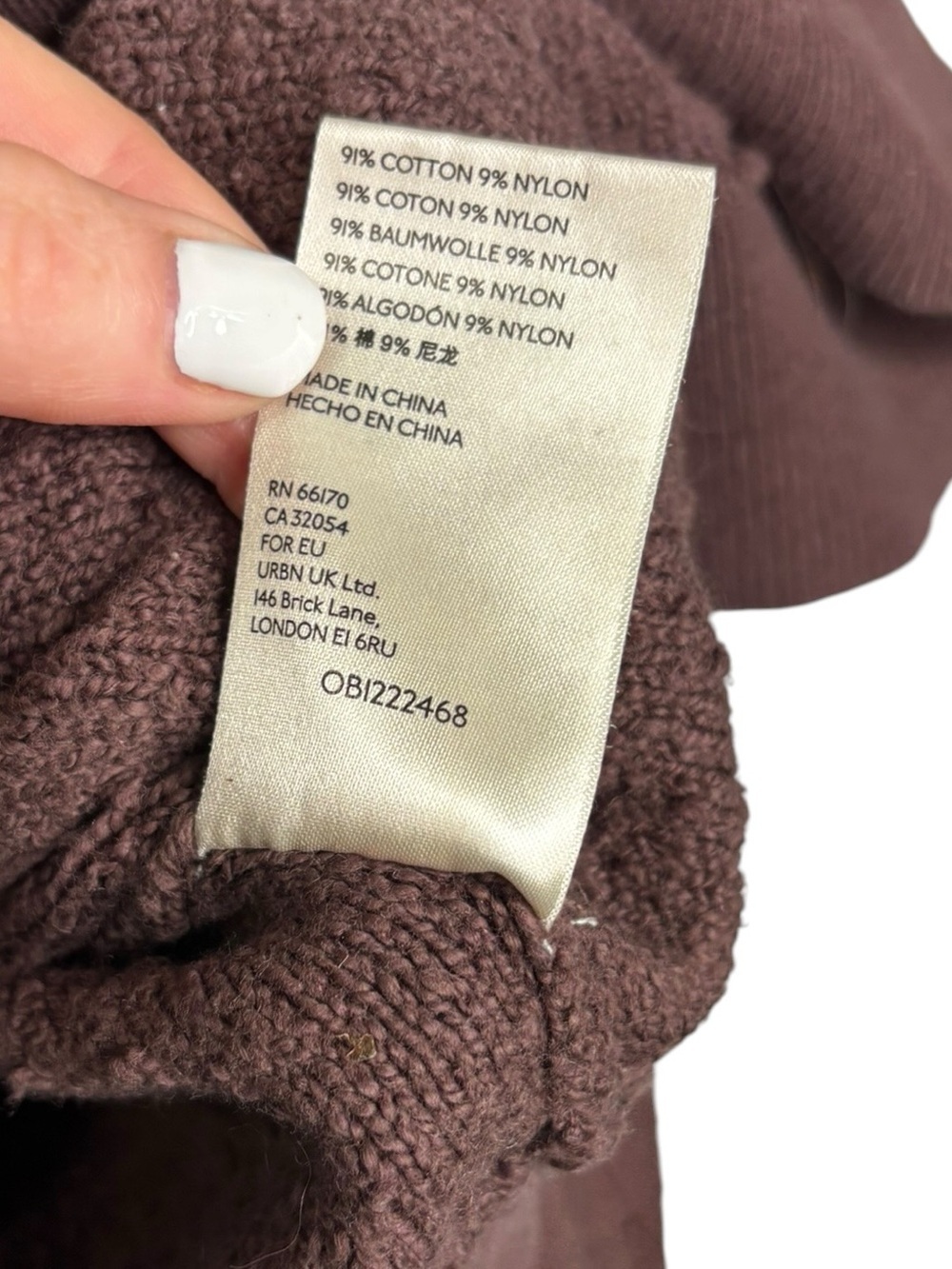 Free People Found My Friend Oversized Boucle-knit Sweater Size XS Brown - Picture 8 of 11